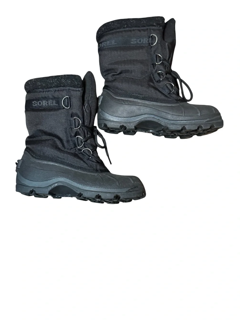 Sorel Cumberland Winter Snow Boots Black Insulated Women’s Size 7 Waterproof